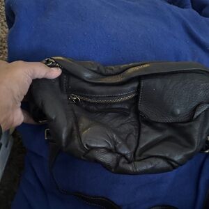 Vera Pelle Black Travel Bag